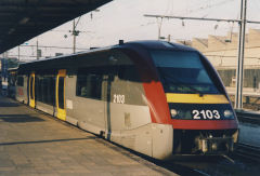 
CFL '2103' at Luxembourg Station, 2002 - 2006